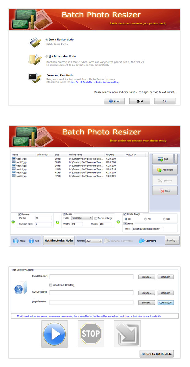 batch image resizer ware