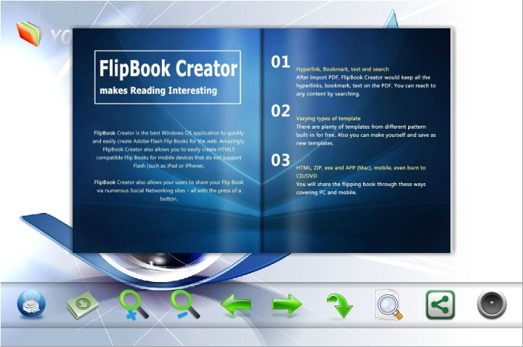 free pdf flipbook creator software