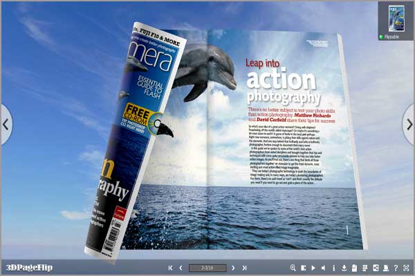 3D PageFlip Pro Screenshots