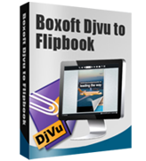 boxshot of Boxoft DjVu to Flipbook