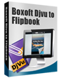 Box shot of Boxoft DjVu to Flipbook