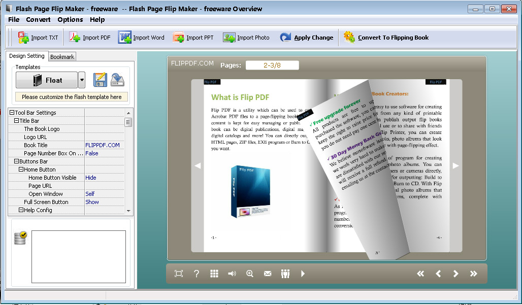 Page Flip Software software