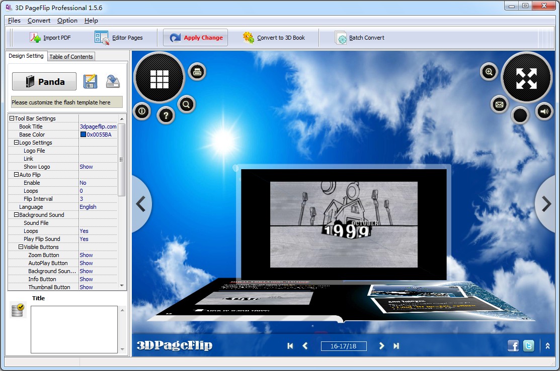 3d flipbook video maker software free download