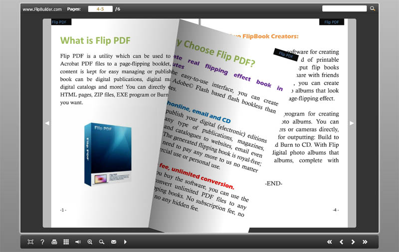 Boxoft Free Flash Flip Book Software 1.8 full
