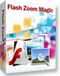 Box shot of Boxoft Flash Zoom Magic