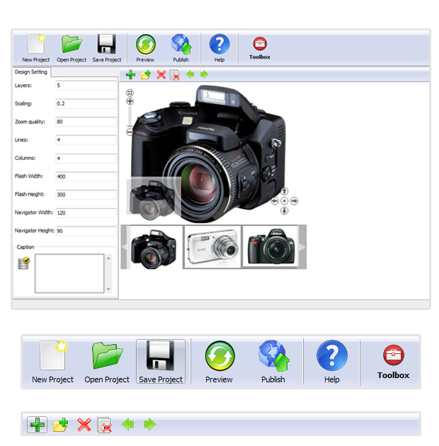 Boxoft flash zoom maker Screenshots