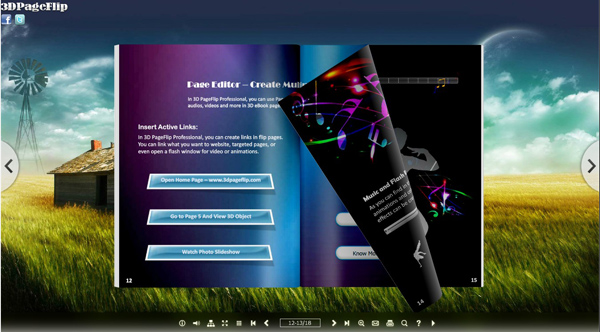 3D PageFlip Pro Screenshots