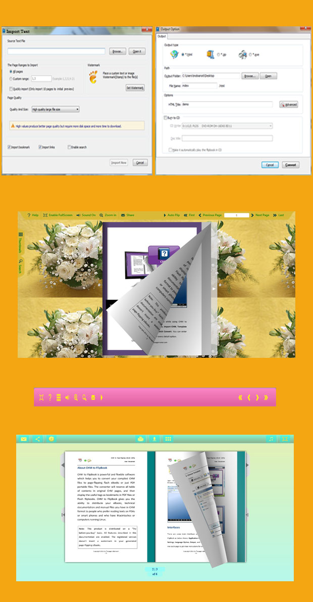 Boxoft Free Flipbook Publisher Screenshots