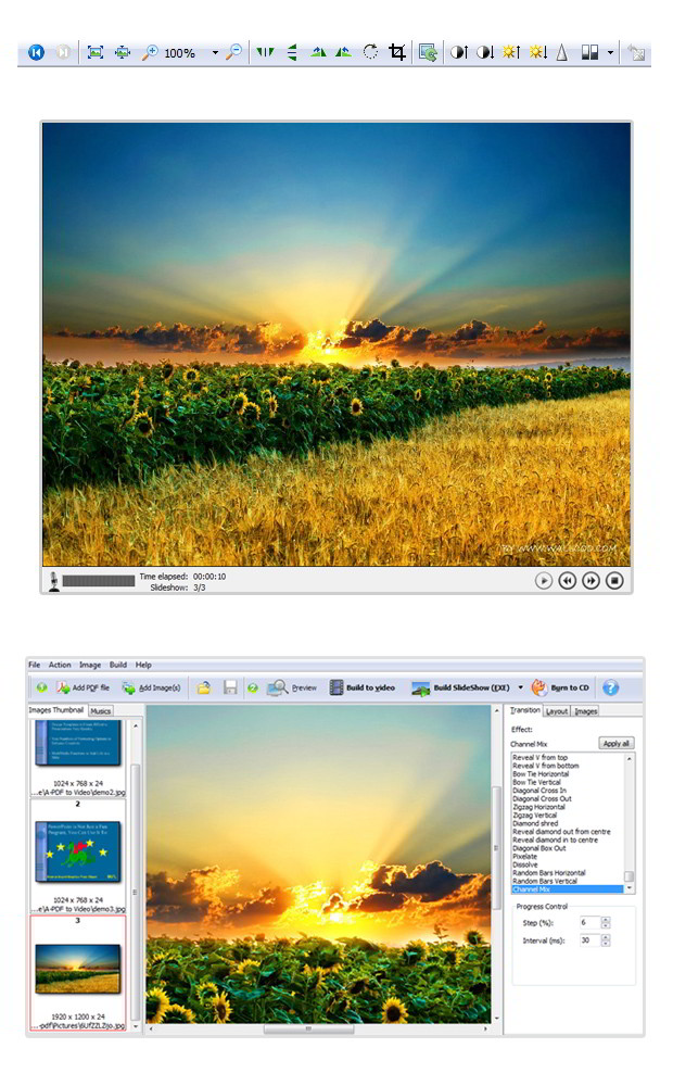 Boxoft pdf to video Screenshots