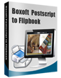 Box shot of Boxoft Postscript to Flipbook